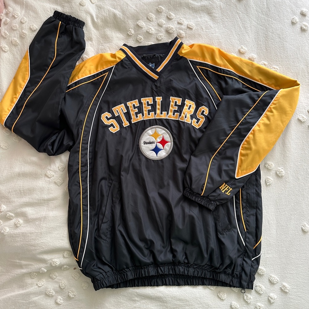 STEELERS pullover windbreaker